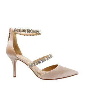 Adelaide - Nude Point Toe Bridal Heel