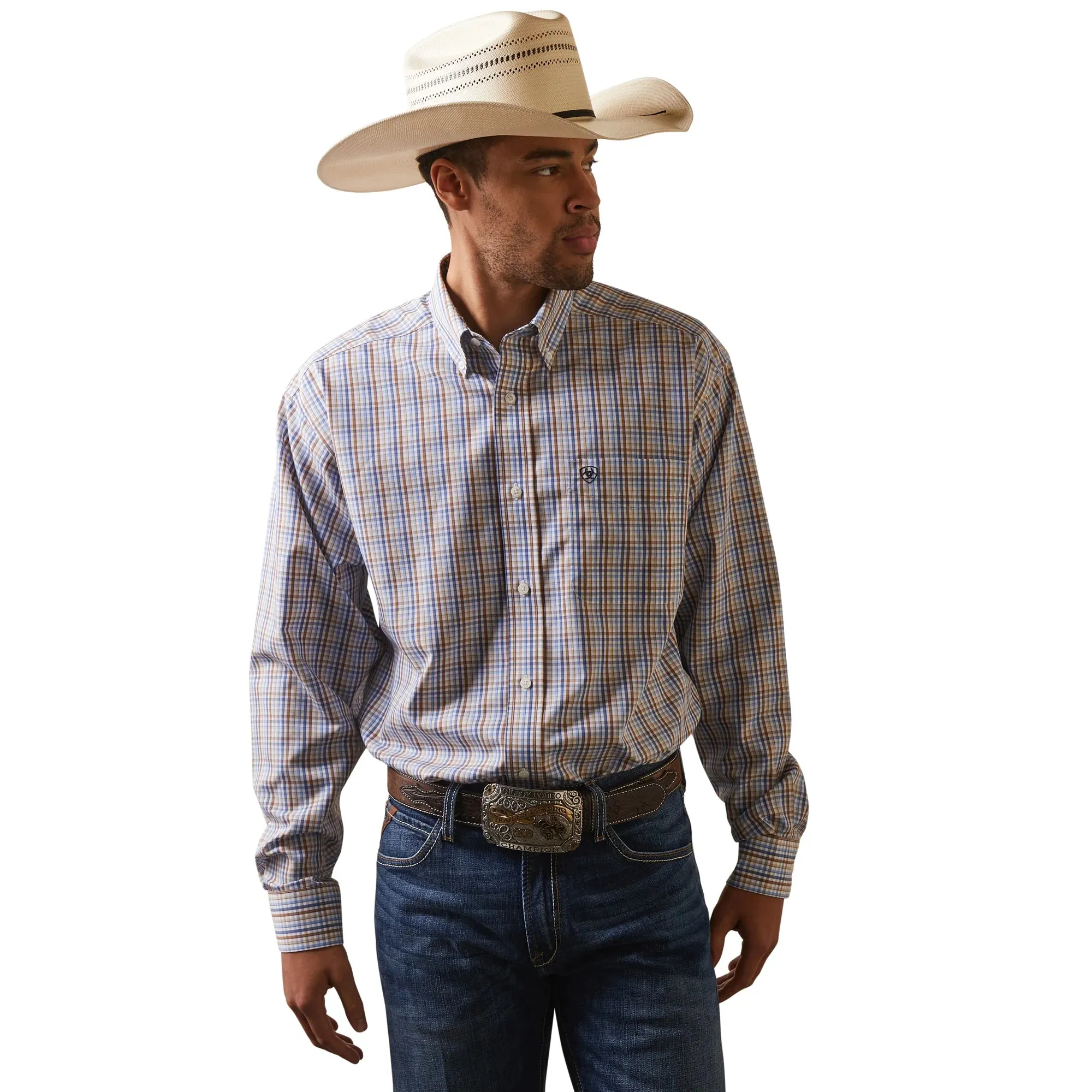 Ariat Mens Wrinkle Free Arthur Classic Long Sleeve Shirt