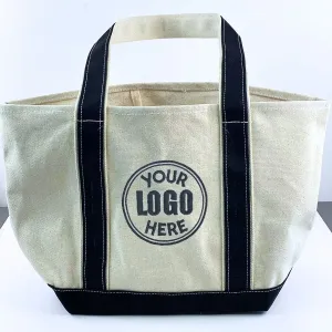 Custom Tote Bags with Logo - Embroidered Business Company Logo