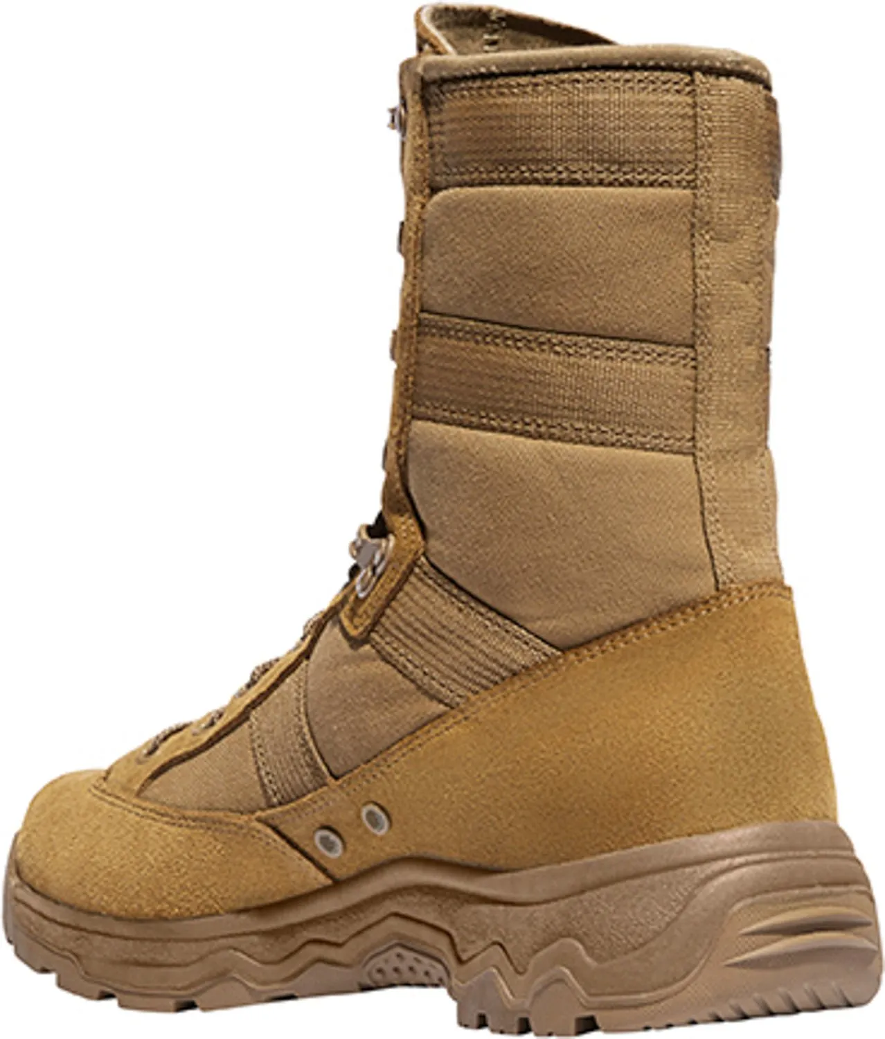 Danner Mens Reckoning 8in Hot Coyote Suede Military Boots