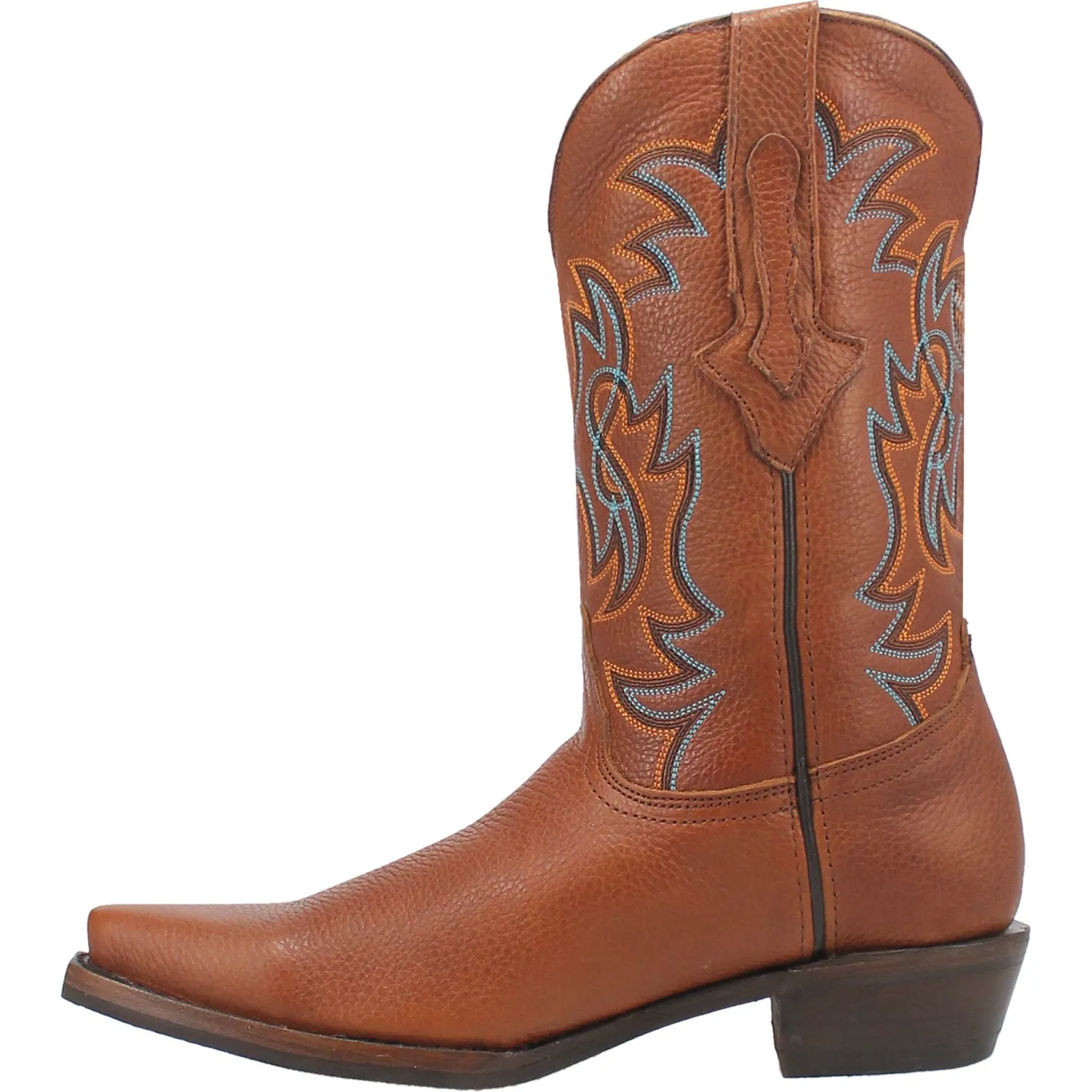 Dingo Mens Gold Rush Tan Leather Cowboy Boots