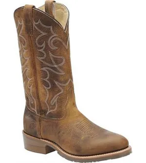 Double H 12" Gel Ice Western J-Toe Work Boot