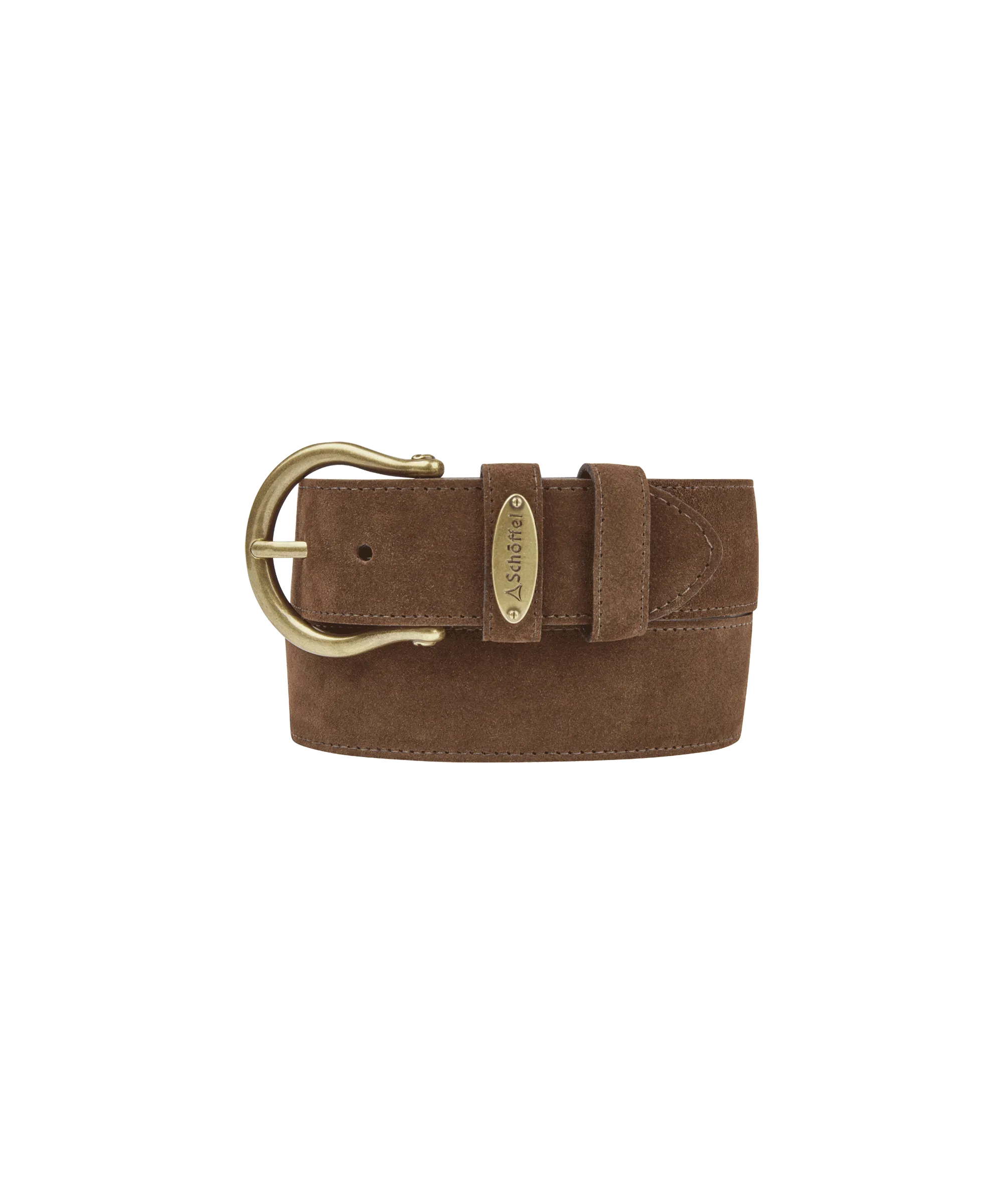 Dovedale Suede Belt - Chocolate Suede