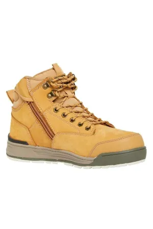 Hard Yakka 3056 Wheat Lace Zip Work Boot Y60200