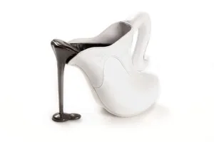 Kobi Levi Coffee Porcelain Heel