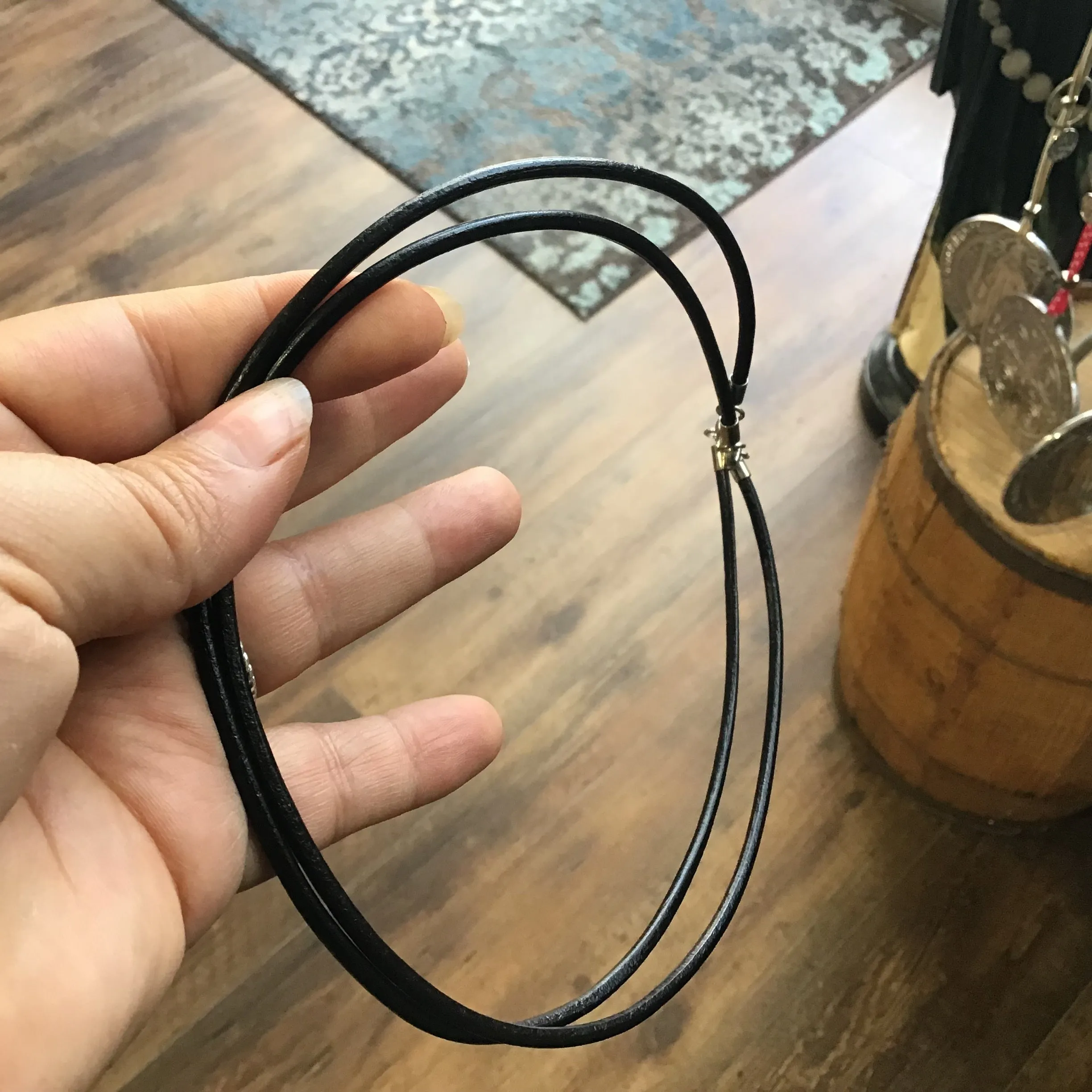 Leather Cord Necklace