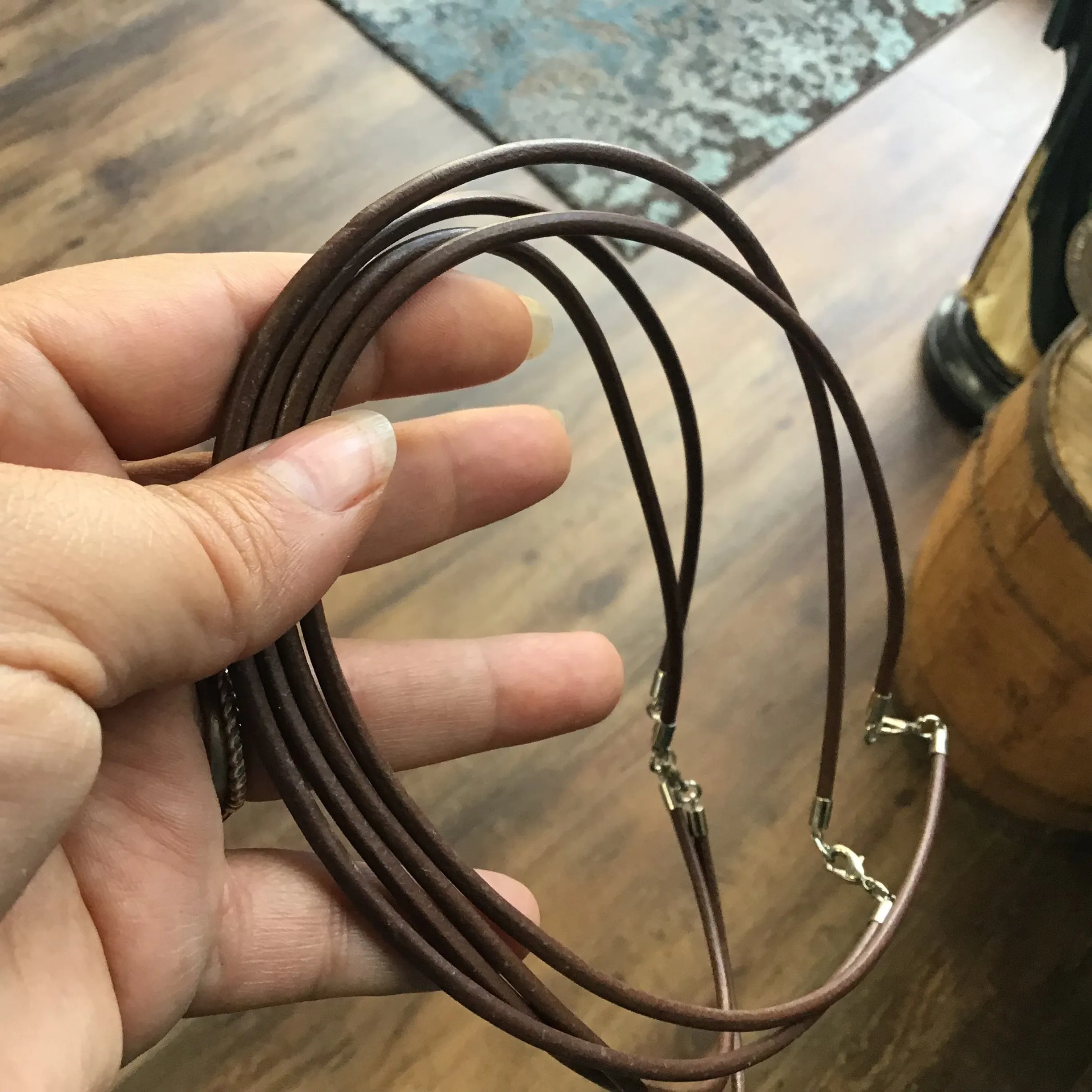 Leather Cord Necklace