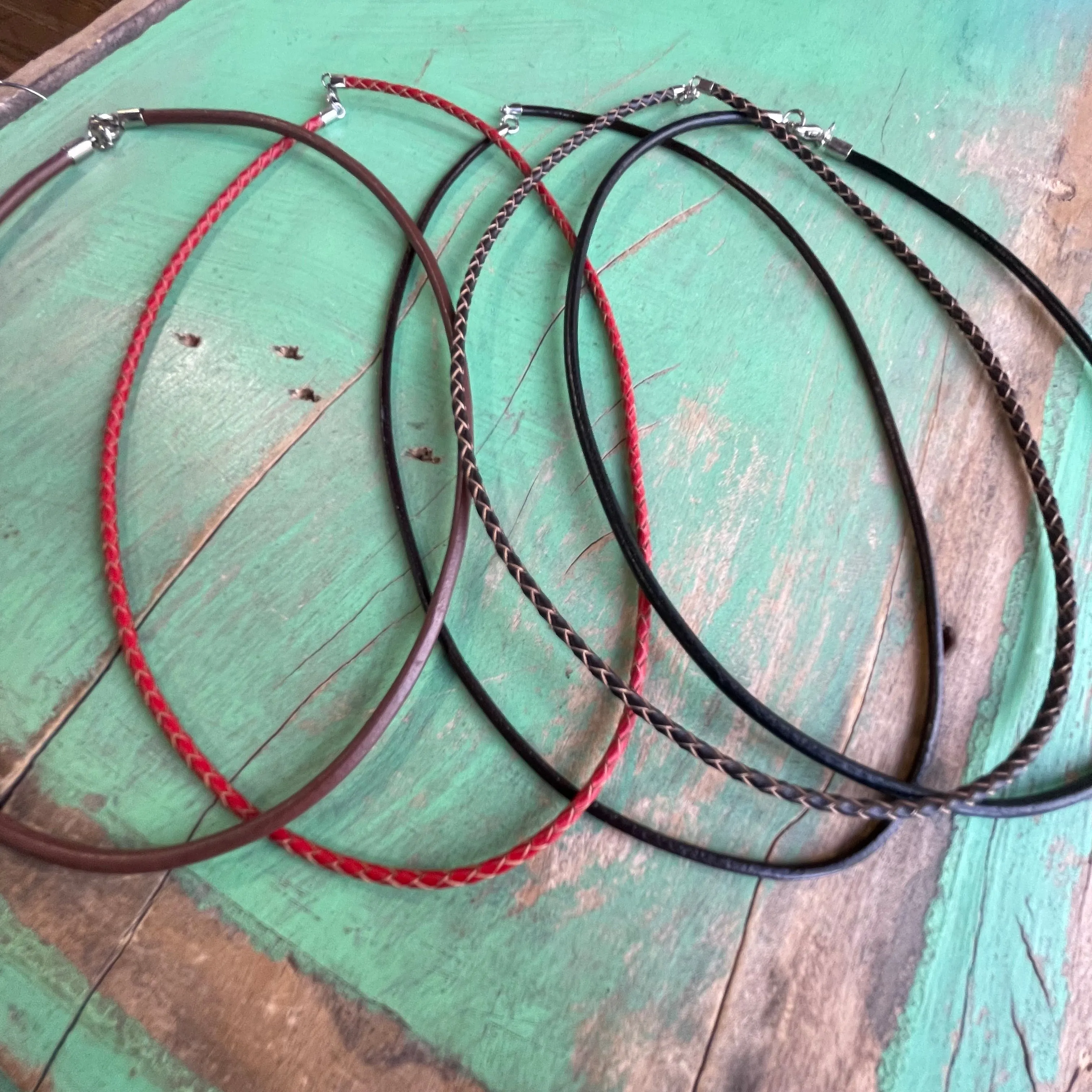 Leather Cord Necklace