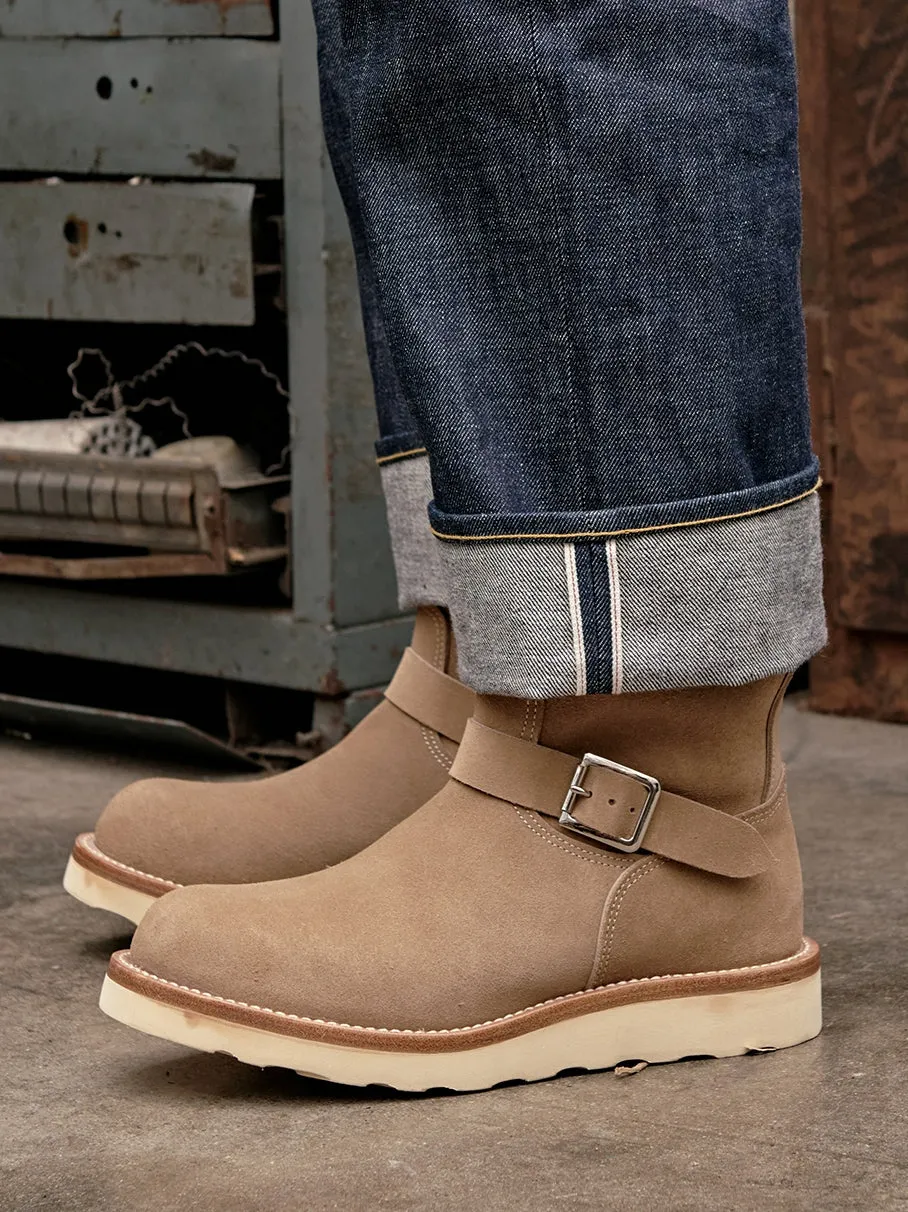 Men's Suede Engineer Boots 9013