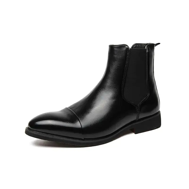 Red Bottom Chelsea Boots For Men