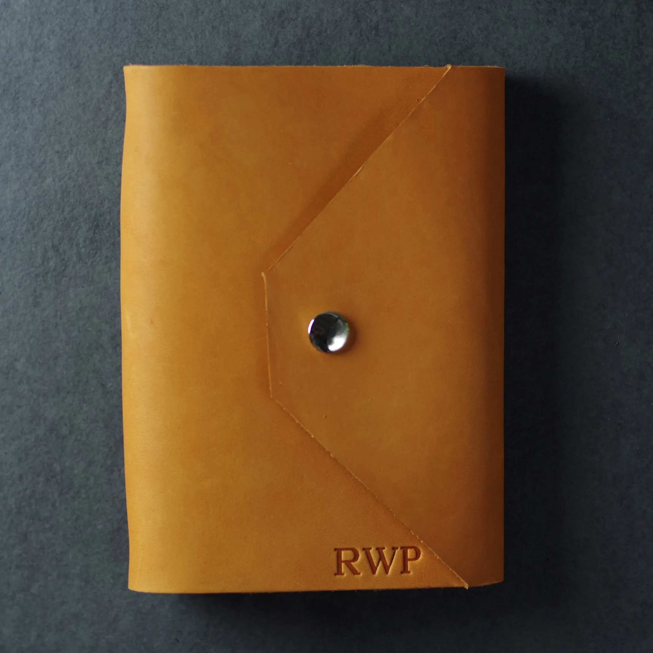 Refillable Leather Journal w/ Snap