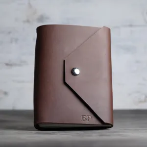 Refillable Leather Journal w/ Snap