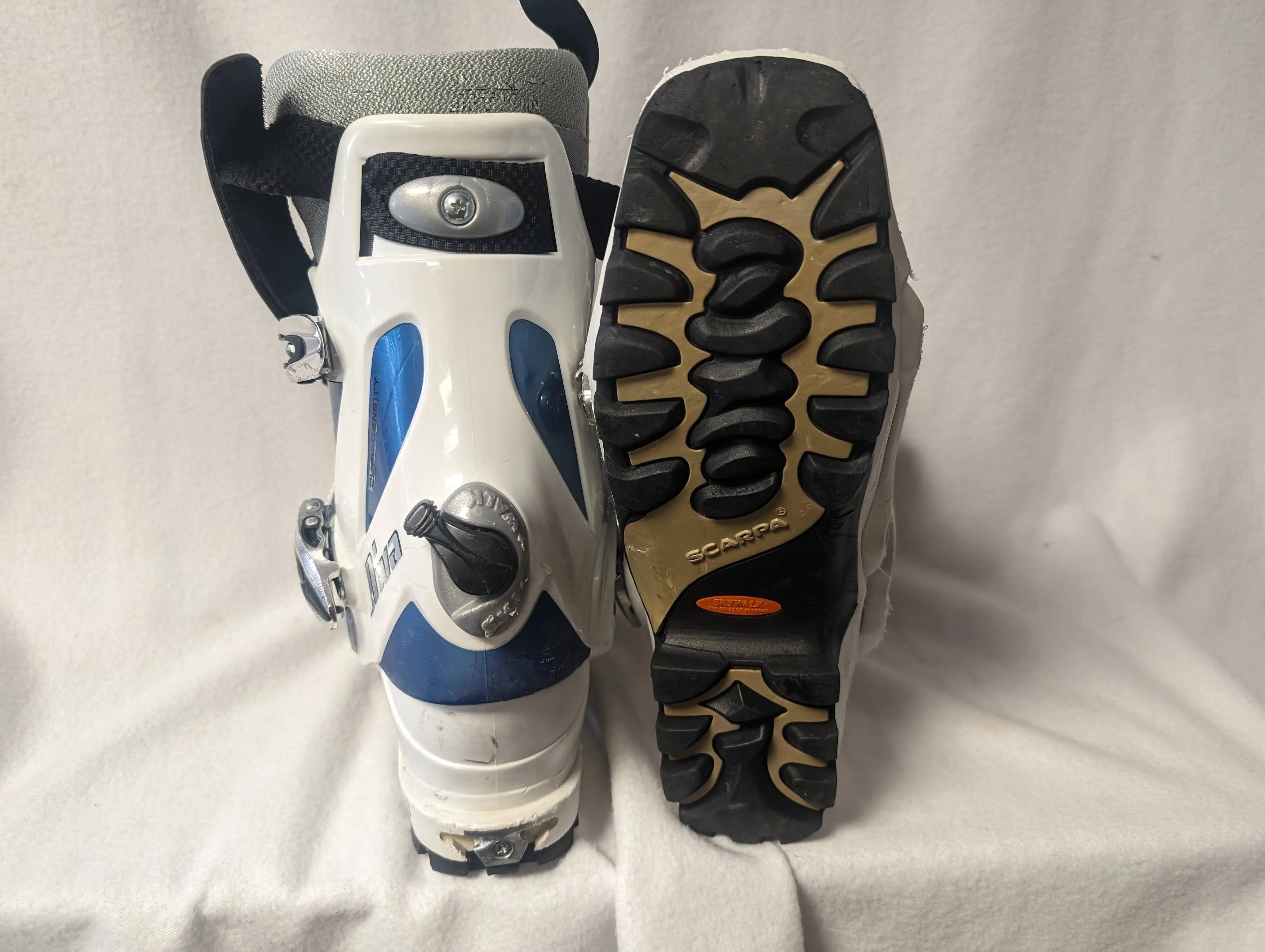 Scarpa Diva AT XC Ski Boots Size 27.5 Color White Condition Used