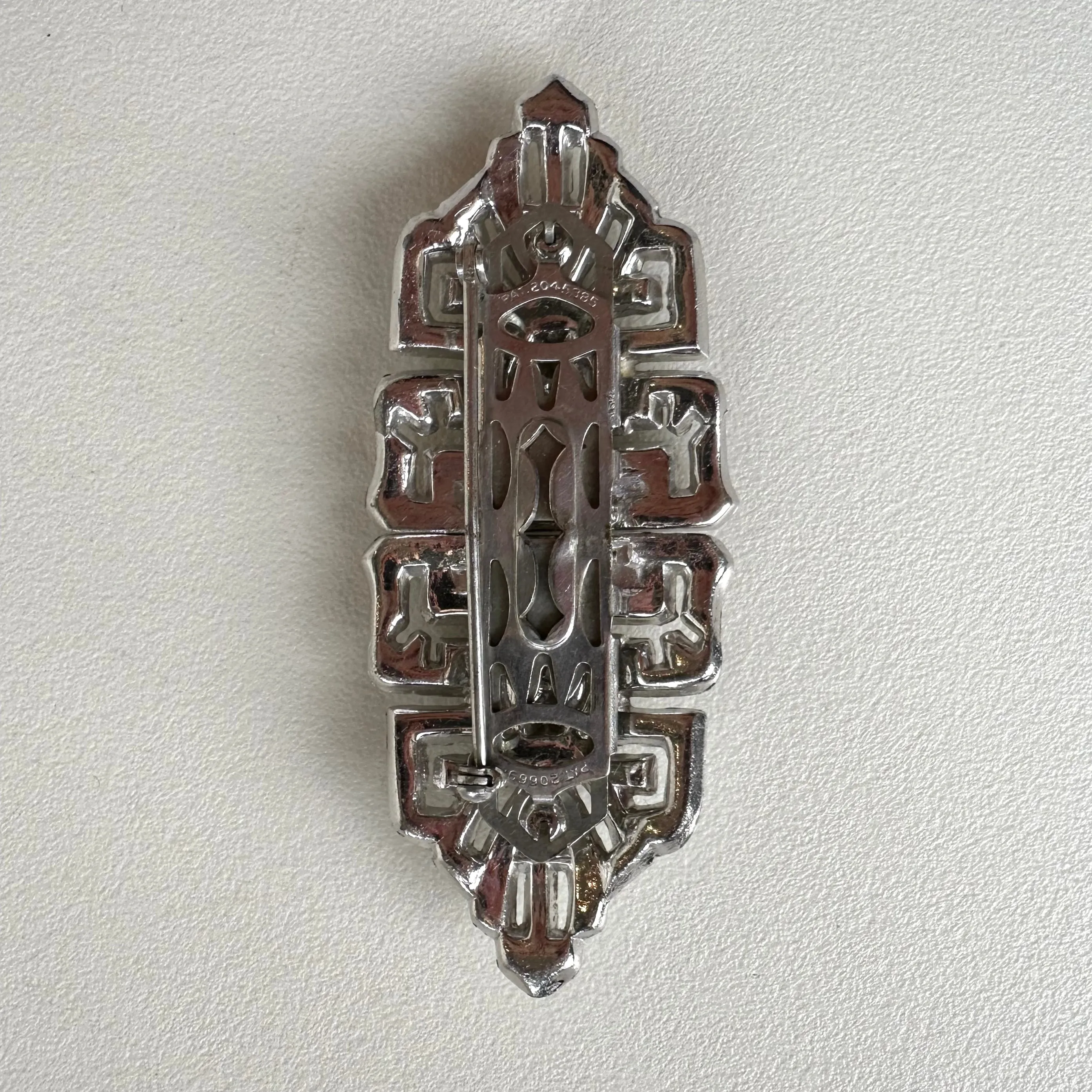 Vintage Art Deco Convertible Dress Clip (2)