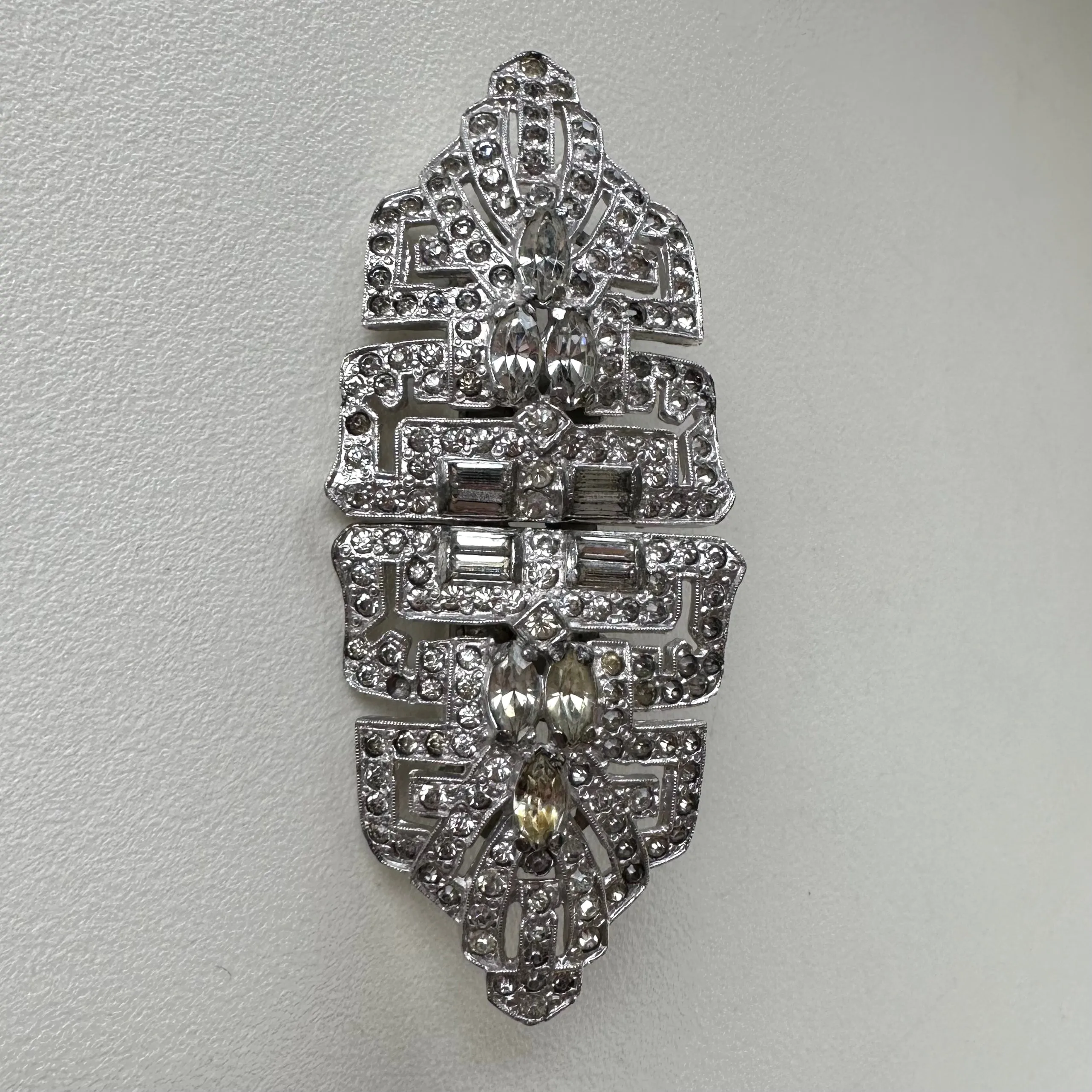 Vintage Art Deco Convertible Dress Clip (2)